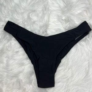 Black bikini bottom
